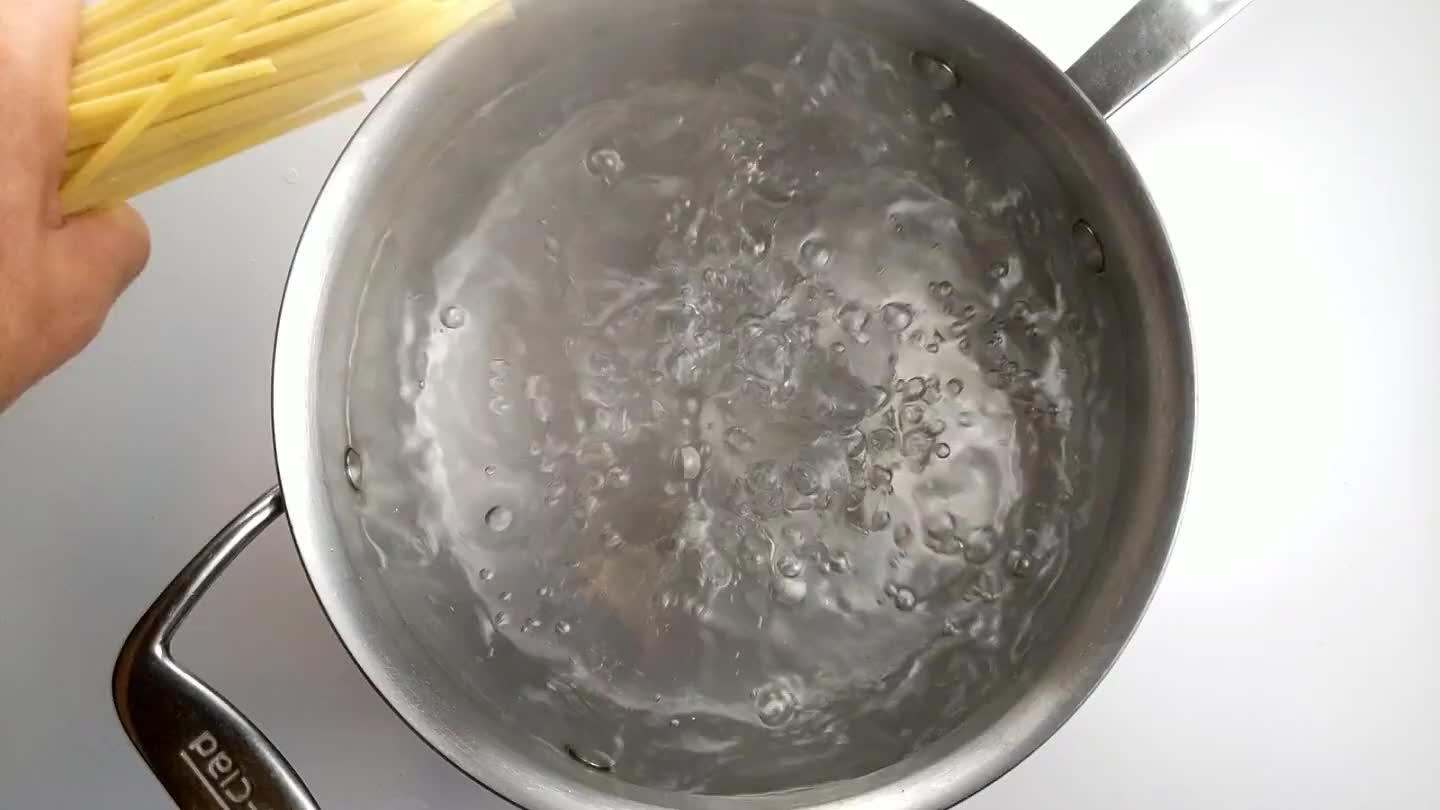 lmost tender enough to eat. You can finish cooking the pasta in the sauce.