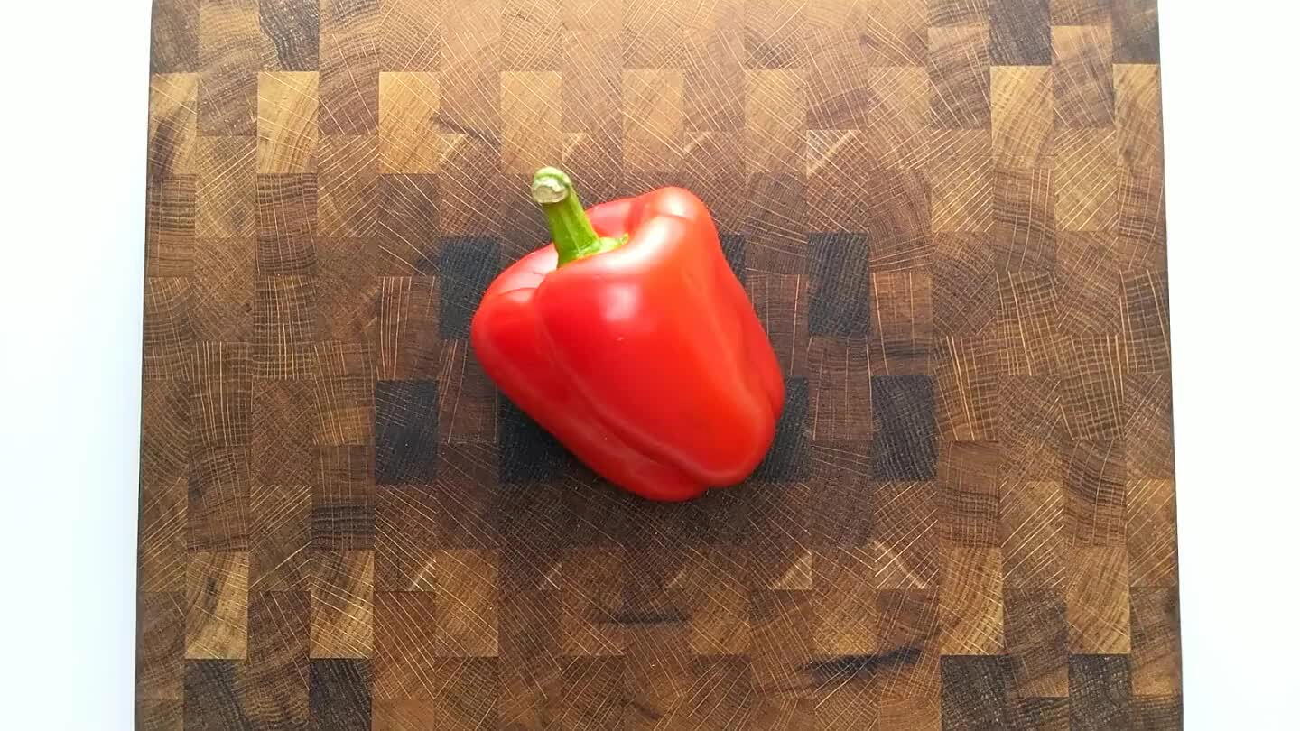 em. Slice into strips.