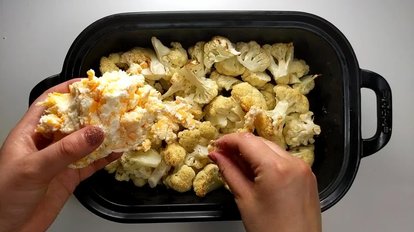 the cauliflower until you use it all.