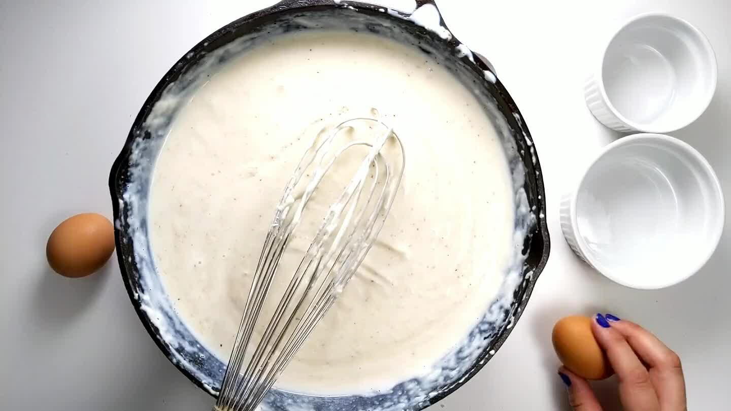 ve the whites to mix with the pasta.
