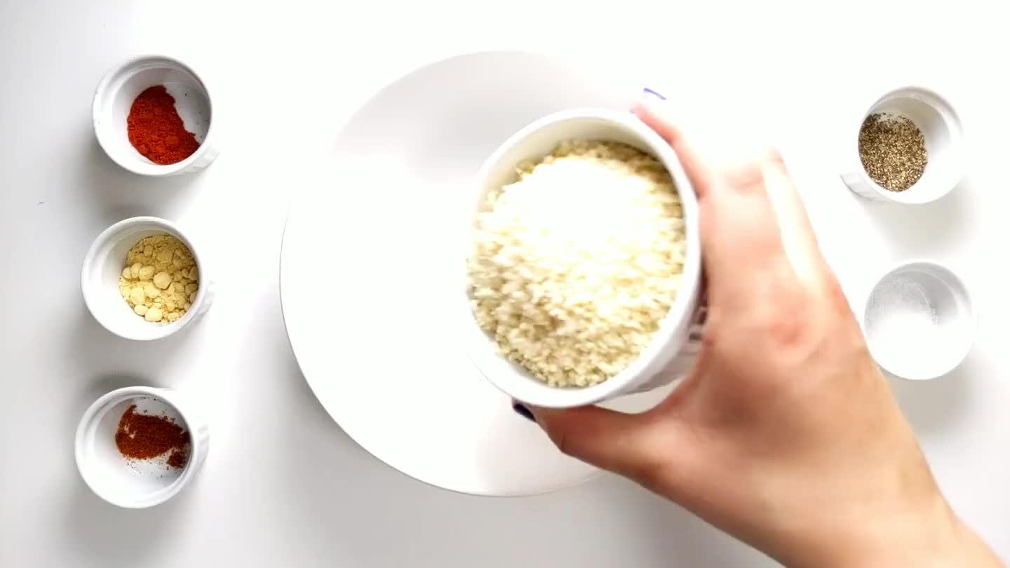 , and a pinch of salt and pepper.
