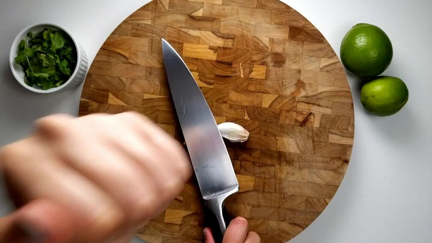 . Roughly chop.