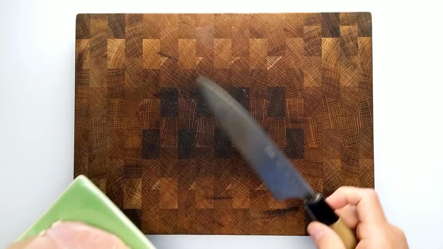 don't slice all the way through.