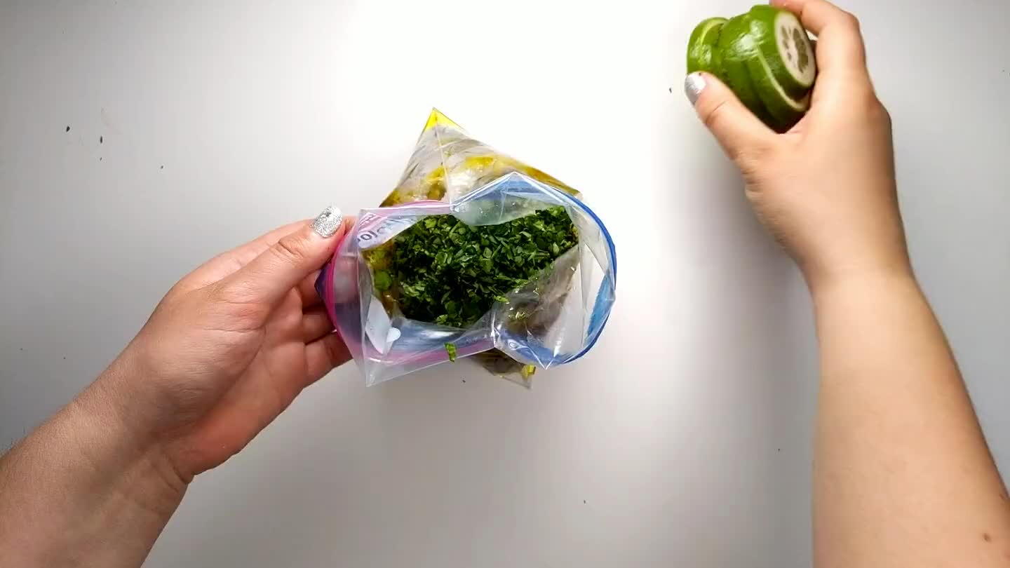 let marinate for 15 minutes.