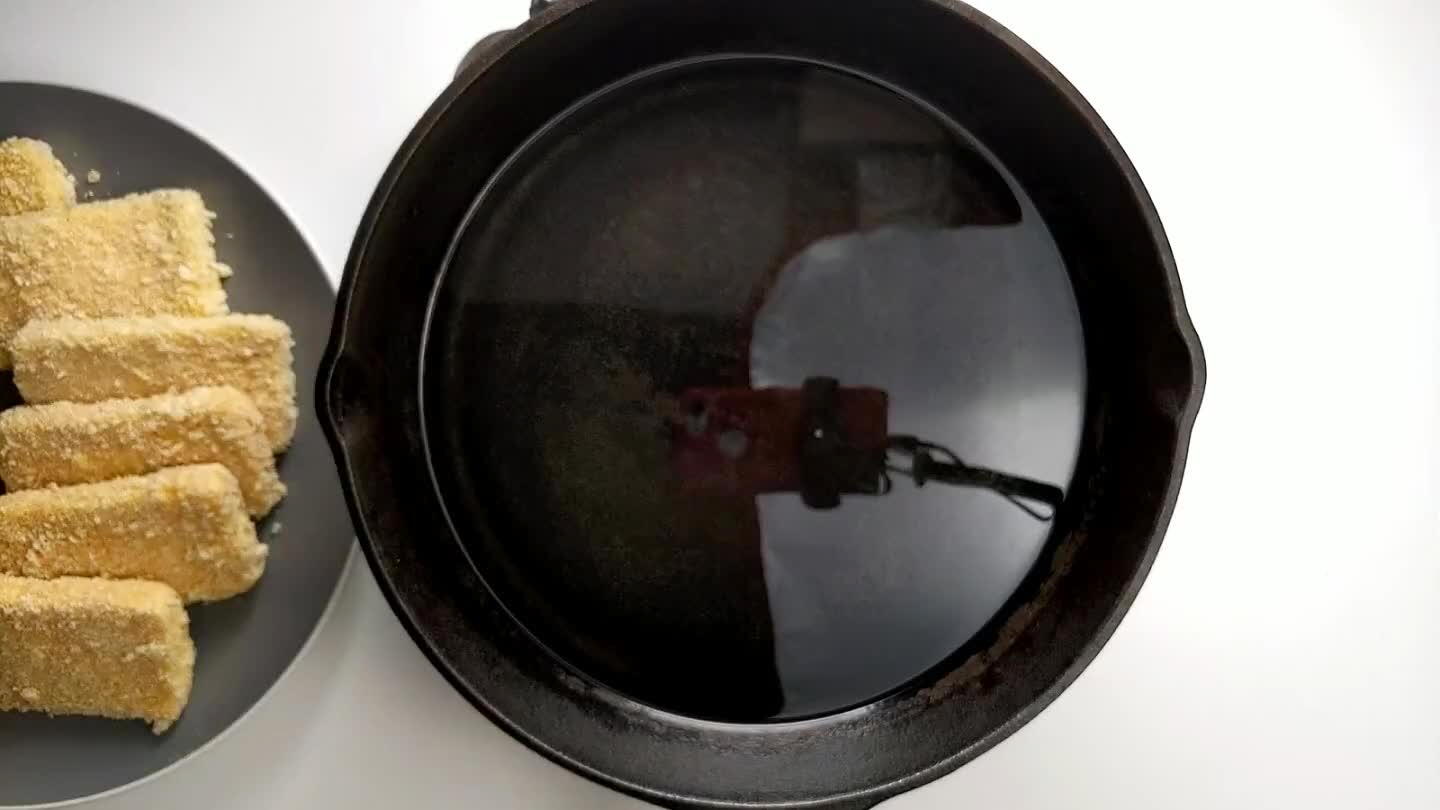 . Keep an eye on the oil temperature if you have a thermometer to try to keep it up at 370°F while frying.