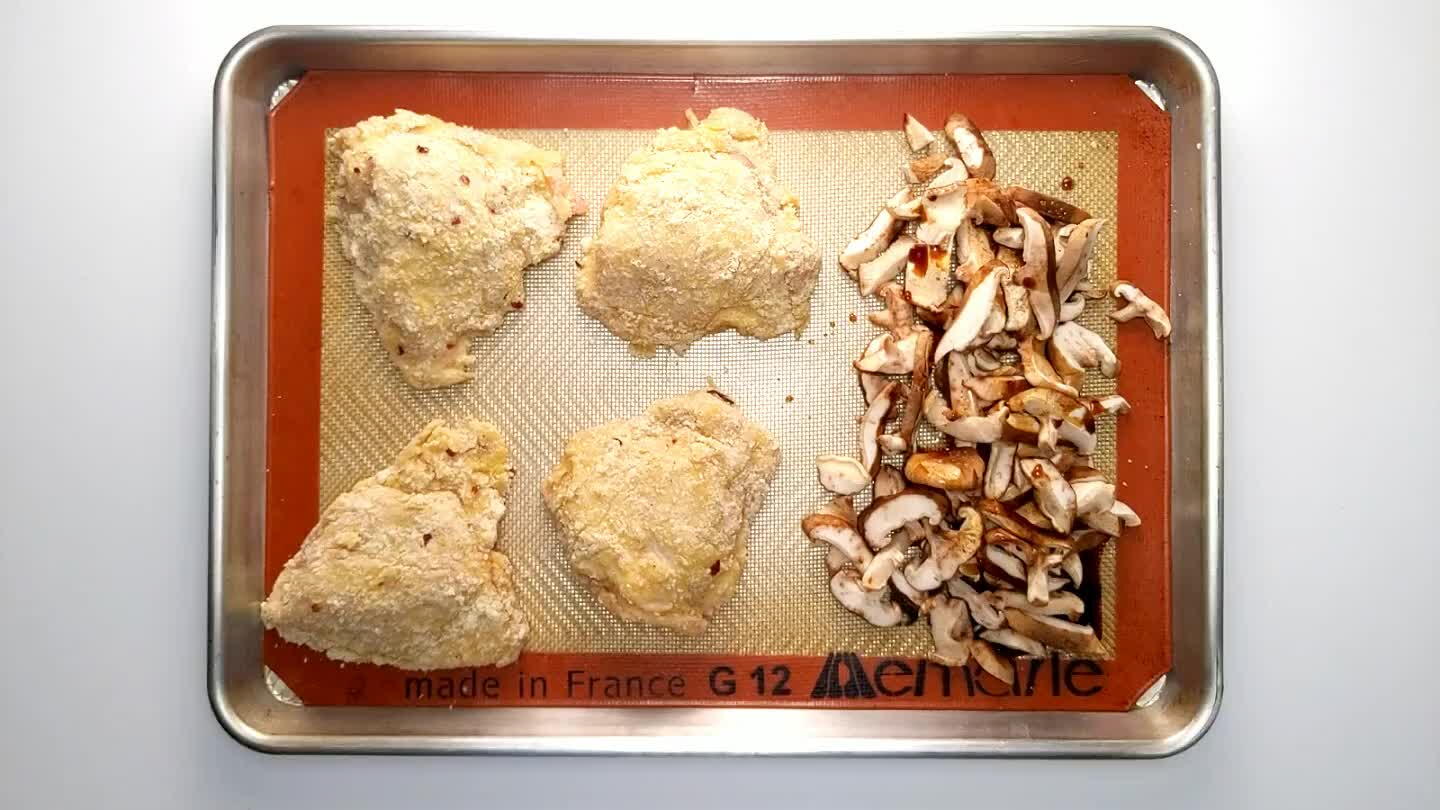 should be cooked through to an internal temperature of 165°F.