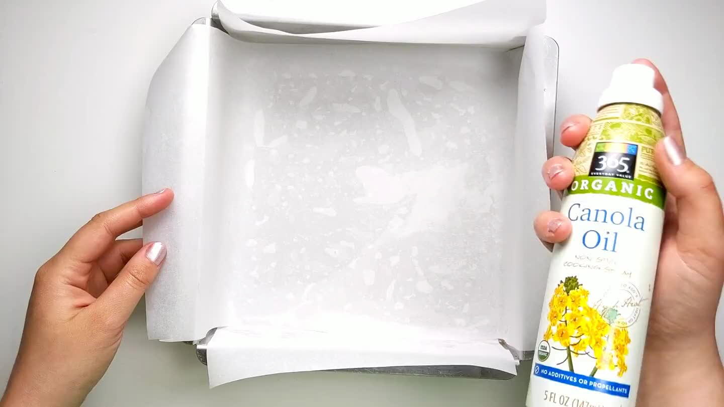 edges are covered and then spray lightly with canola oil.