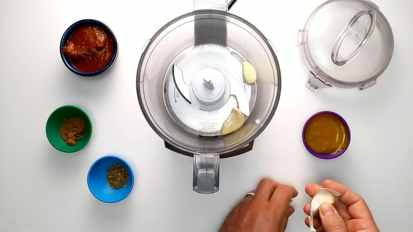 food processor.