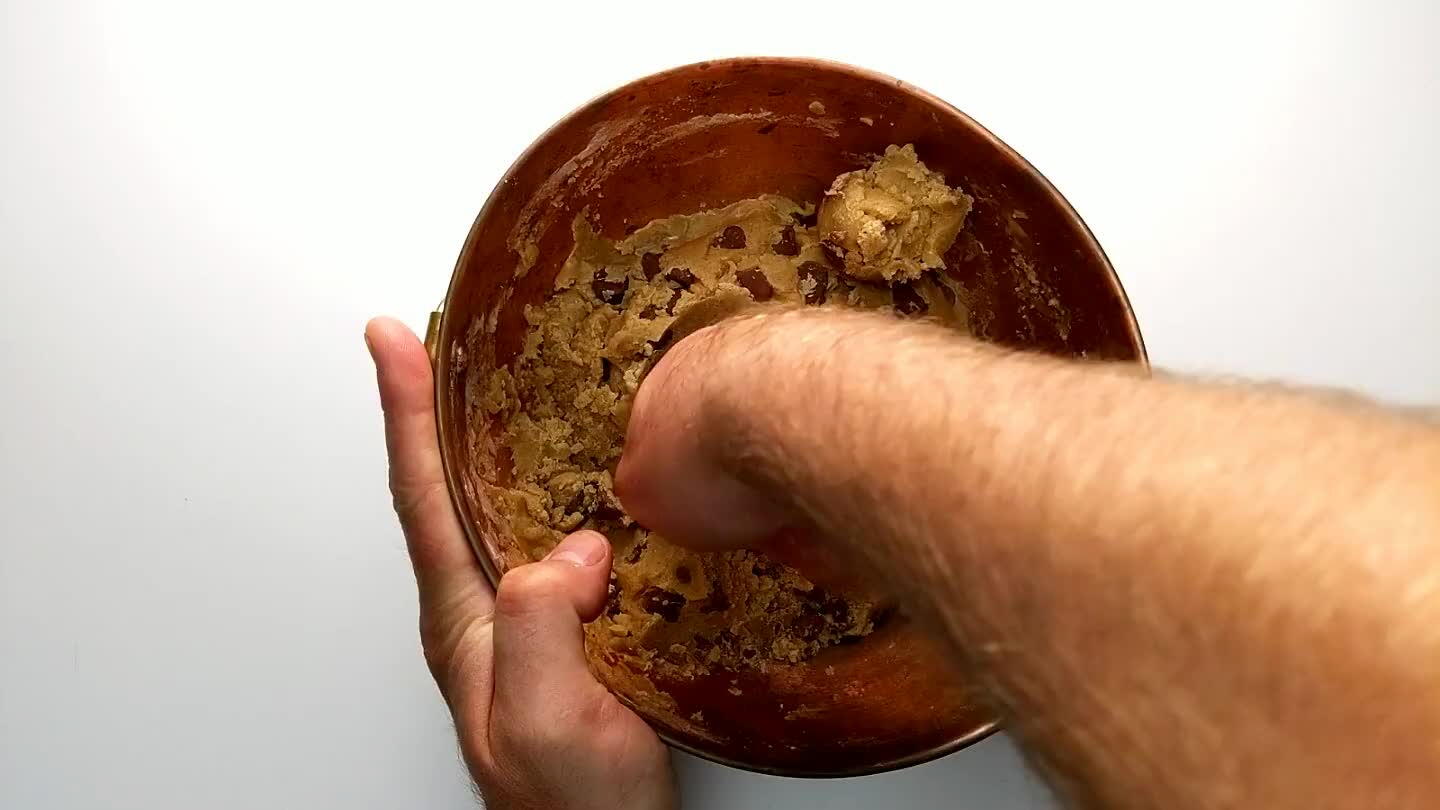 be good. I like to use a heaping tablespoon to portion these cookies. If you don't want to eat the whole batch within 2 or 3 days (which is disturbingly easy) I recommend arranging a portion of the dough balls on a sheet tray and freezing, then storing frozen in an airtight container. Bake off a few at a time as needed.