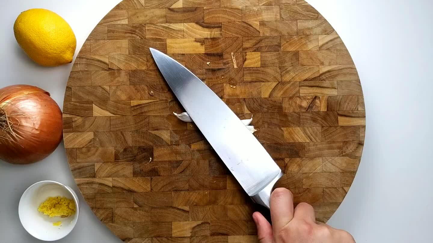 roughly chop.