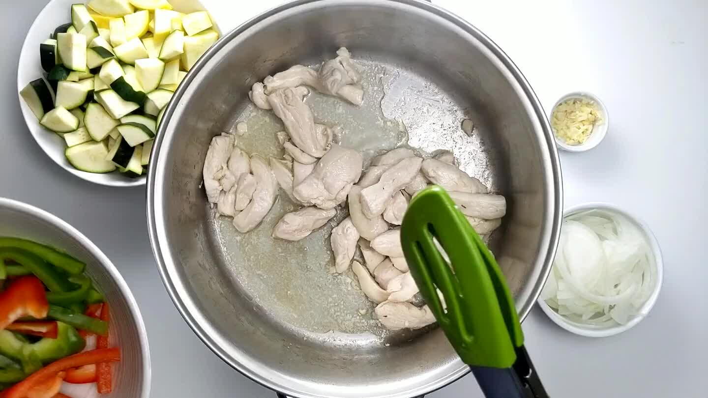 a bit crisp, about 5-7 more minutes. Onions will be soft and translucent.