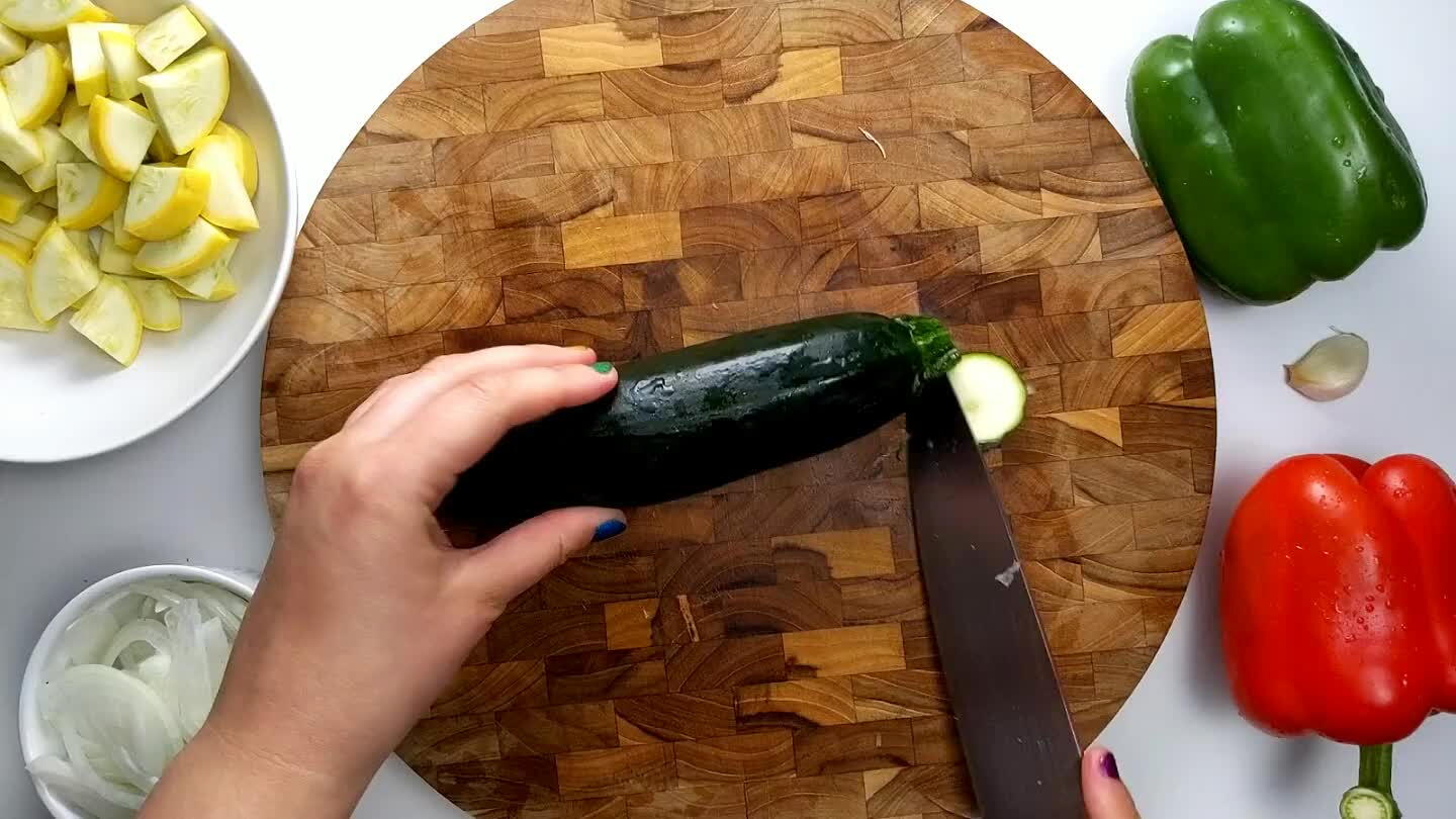 n the board and cut into thin slices.