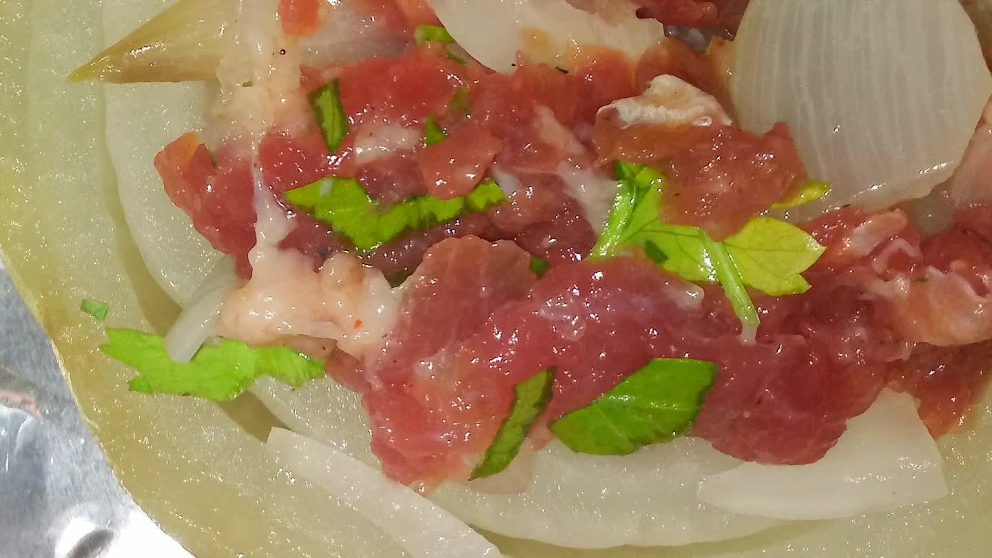 he aggiungere il formaggio in fette ...