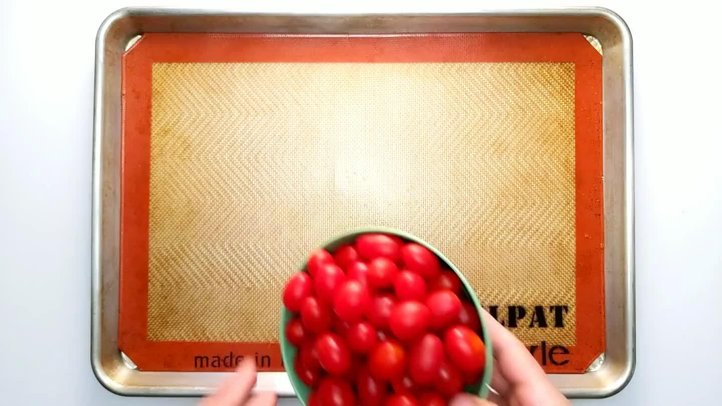 lined baking sheet. Lining your baking sheet will help the vegetables cook more evenly, and it will also make cleanup a breeze.