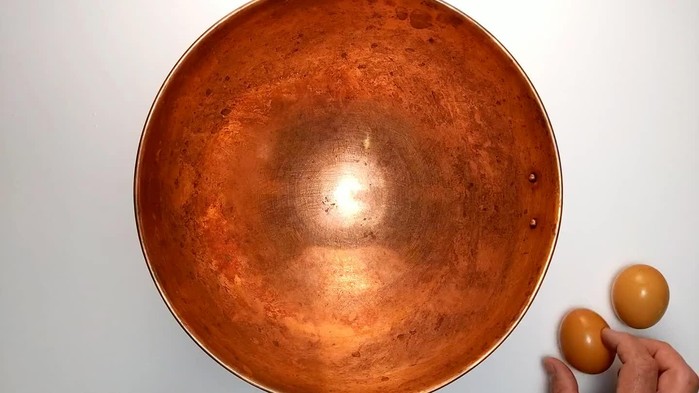 egg yolks, you're going to have to make scrambled eggs with this batch and start over. If you're low on eggs, I recommend doing this one egg at a time.
