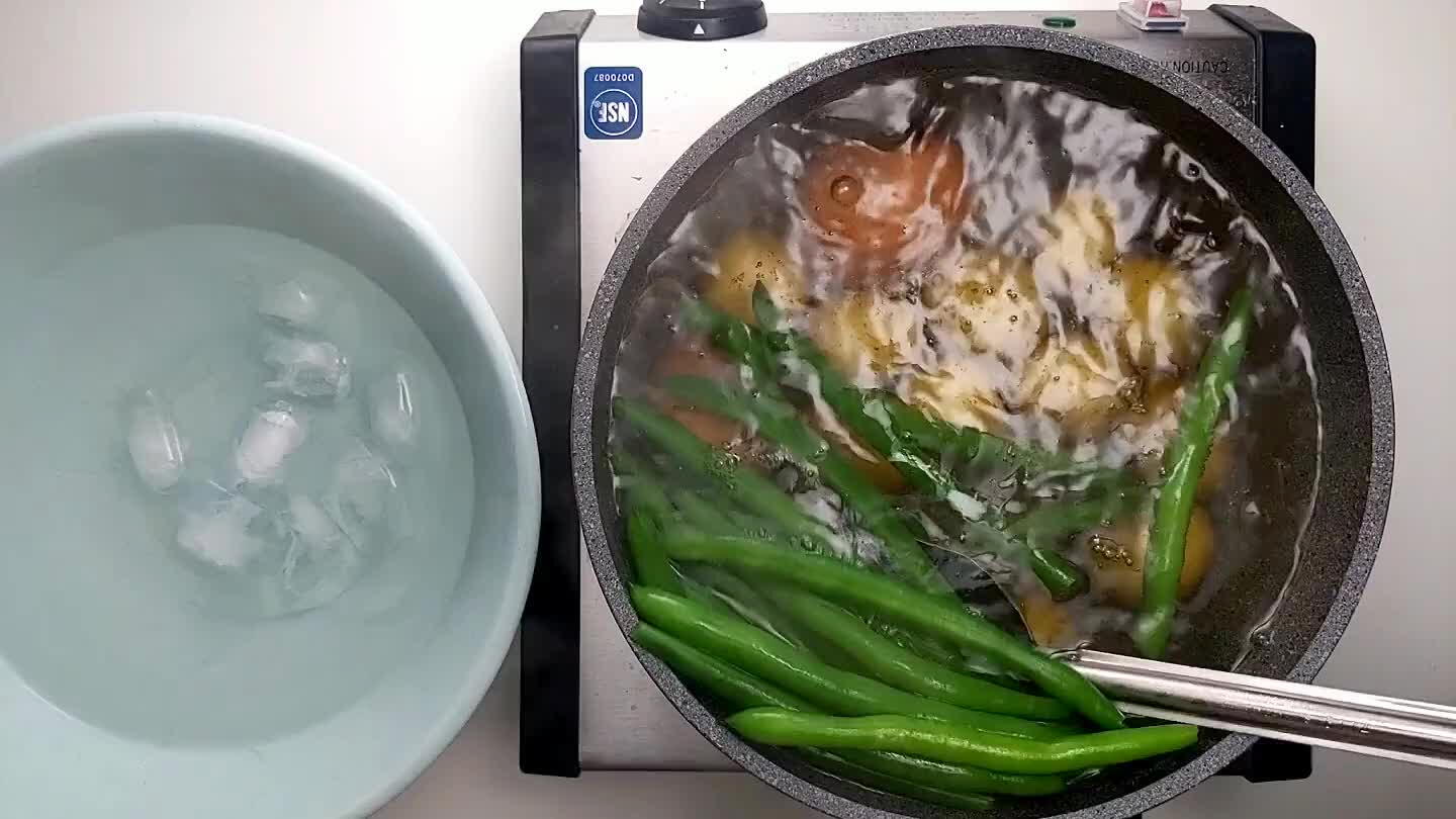 r to stop the cooking.