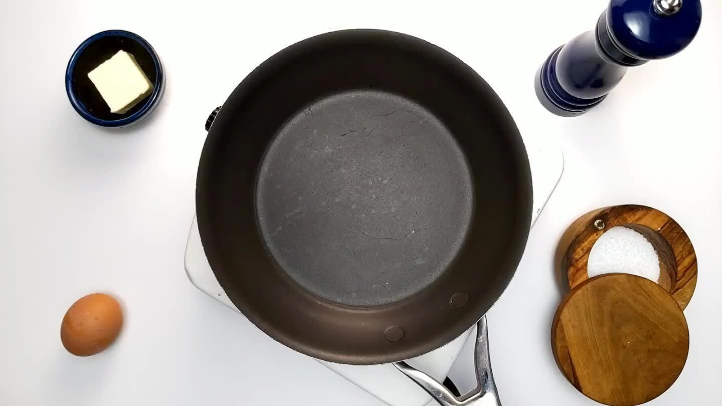 ics. Melt a knob of butter in a small nonstick pan over medium heat.