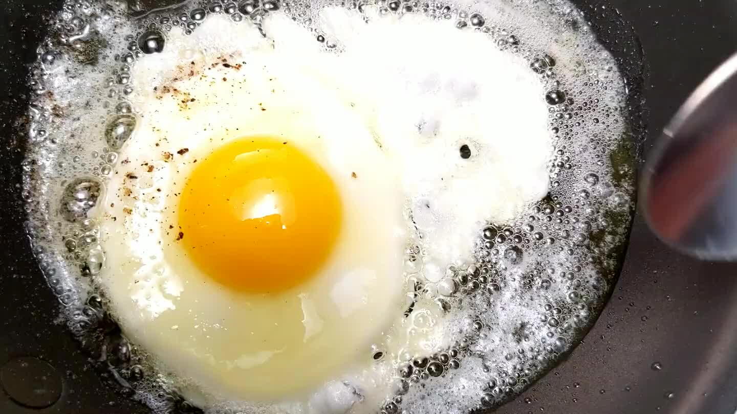 ver the yolk is opaque.