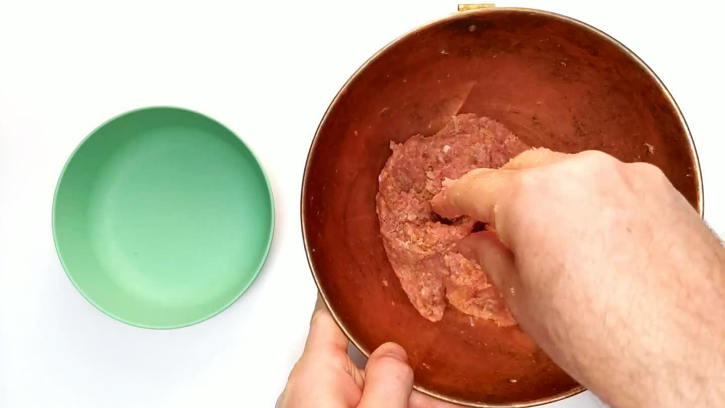 golf ball is what I usually shoot for. For larger meatballs, you'll need to increase the cooking time.