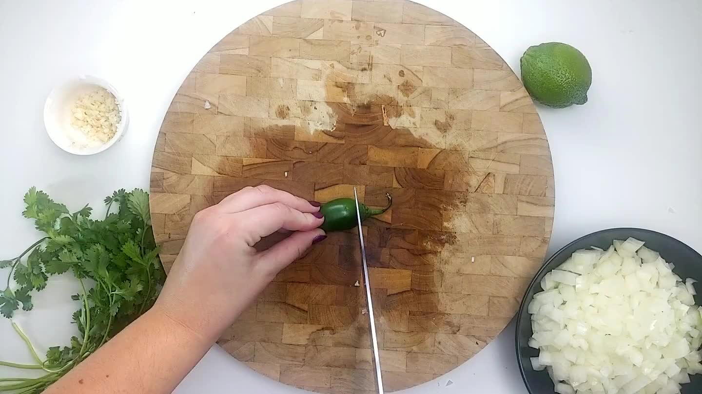 chop accross to bruinoise.