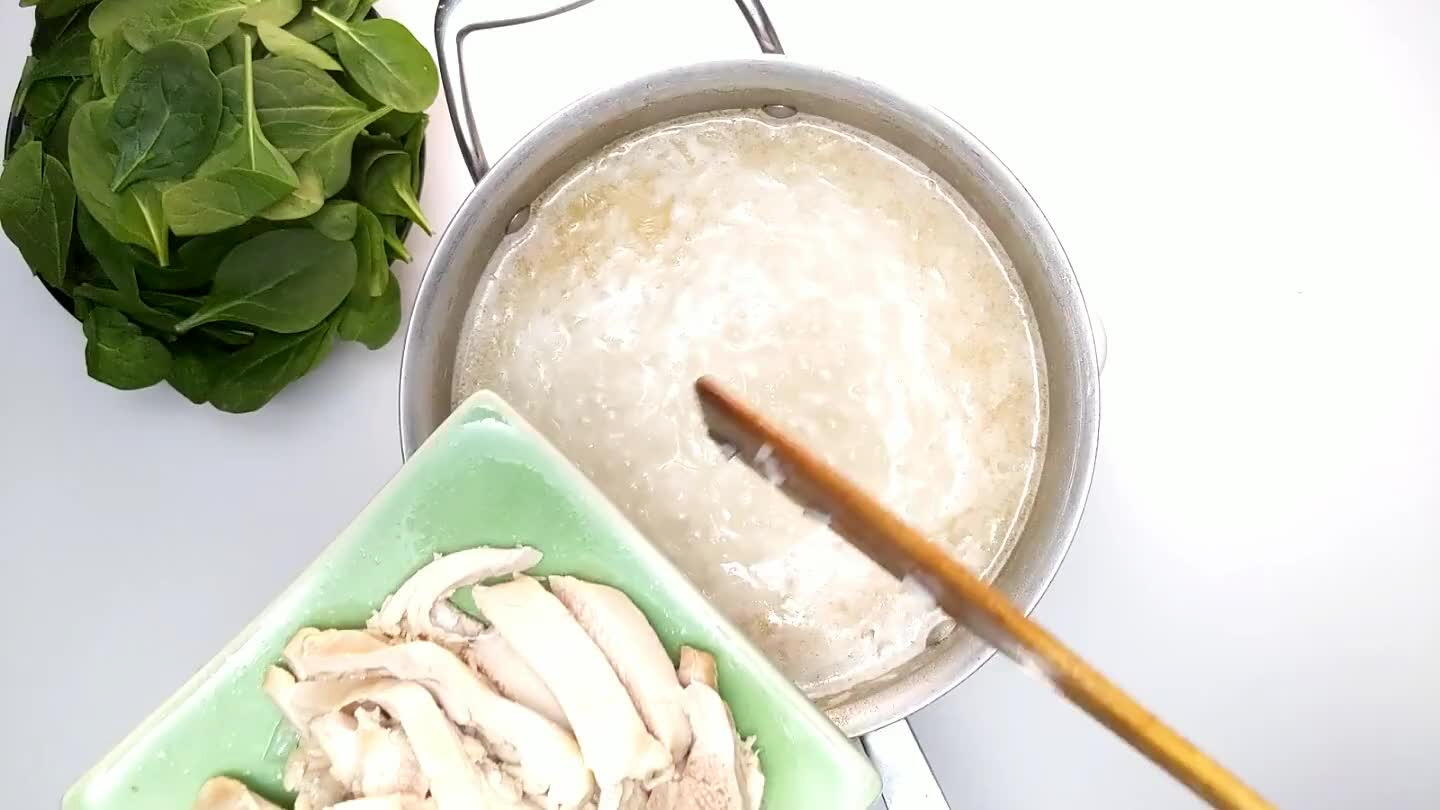 equently and scrape the bottom of the pot. Then return the chicken slices to the pot and stir.