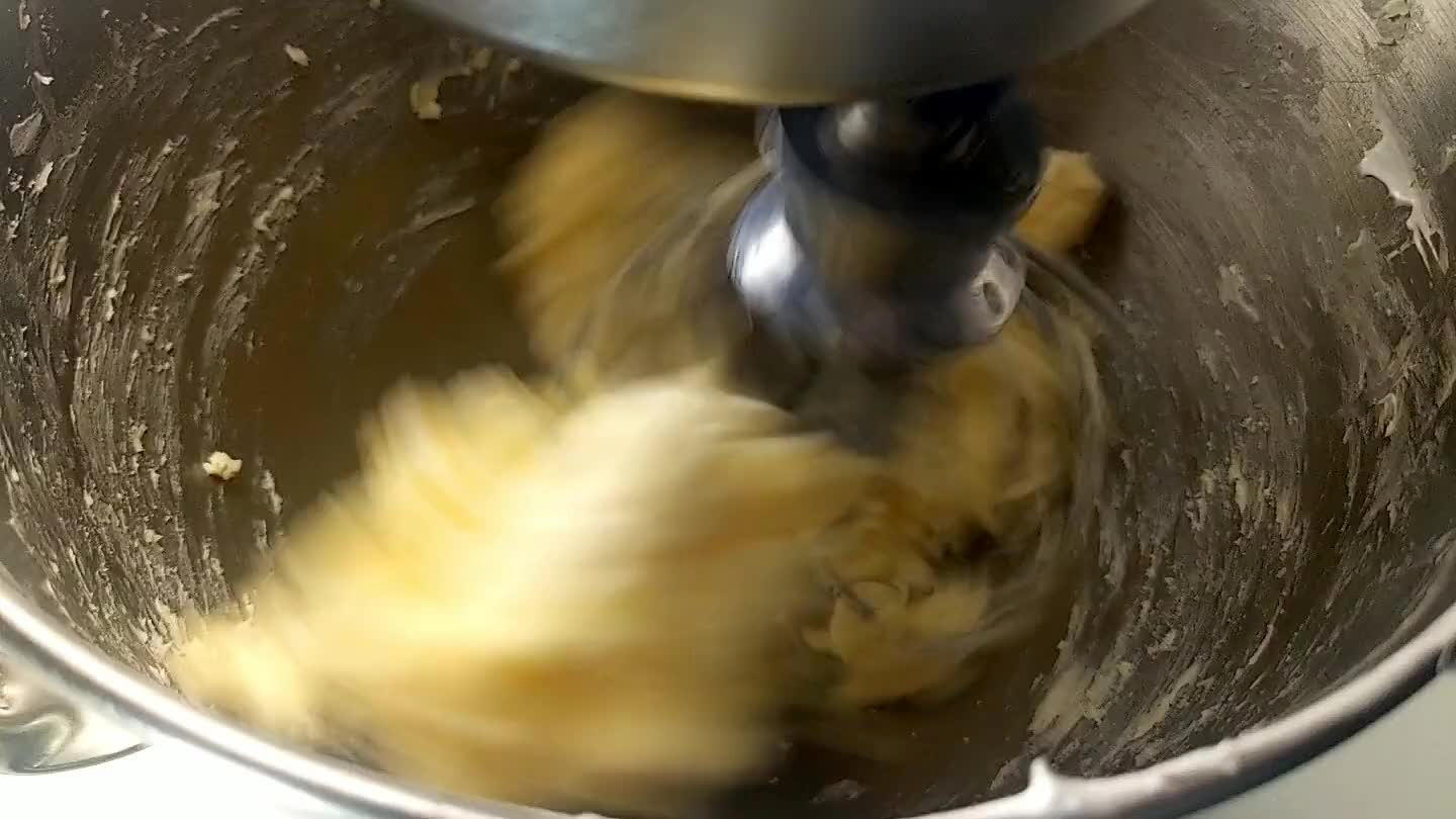 remaining sugar and continue to beat until lighter in color and fluffy scraping down the sides with a spatula as necessary.