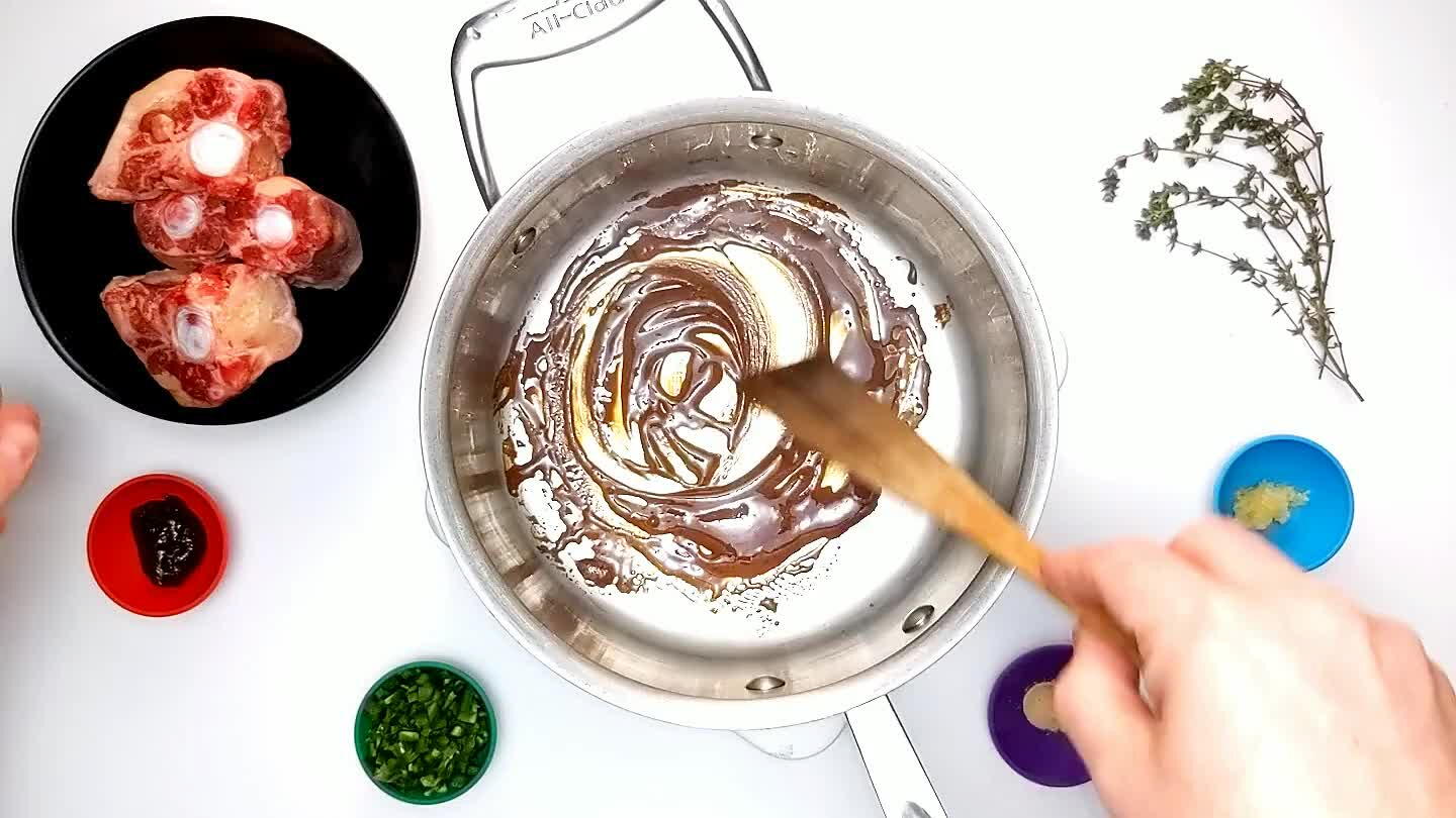 o sides. This sugary sear is a streamlined way of achieving some of the flavors of a classic browning sauce, which is a hallmark of Jamaican cooking. Browning sauce is essentially a dark caramel dissolved in hot water.
