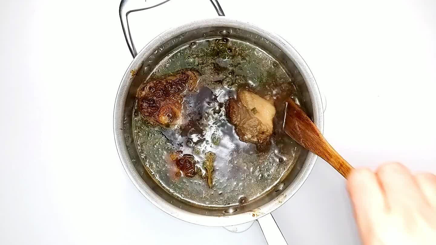 urs, or until the meat is falling off the bone.