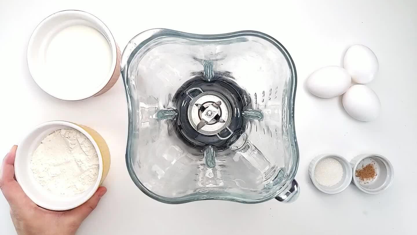 lender or food processor. If you don't have one of these, a hand whisk will do.