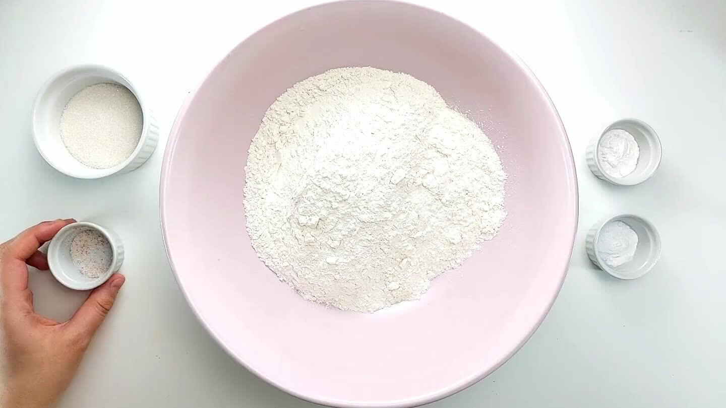 with the flour. Whisk to combine.