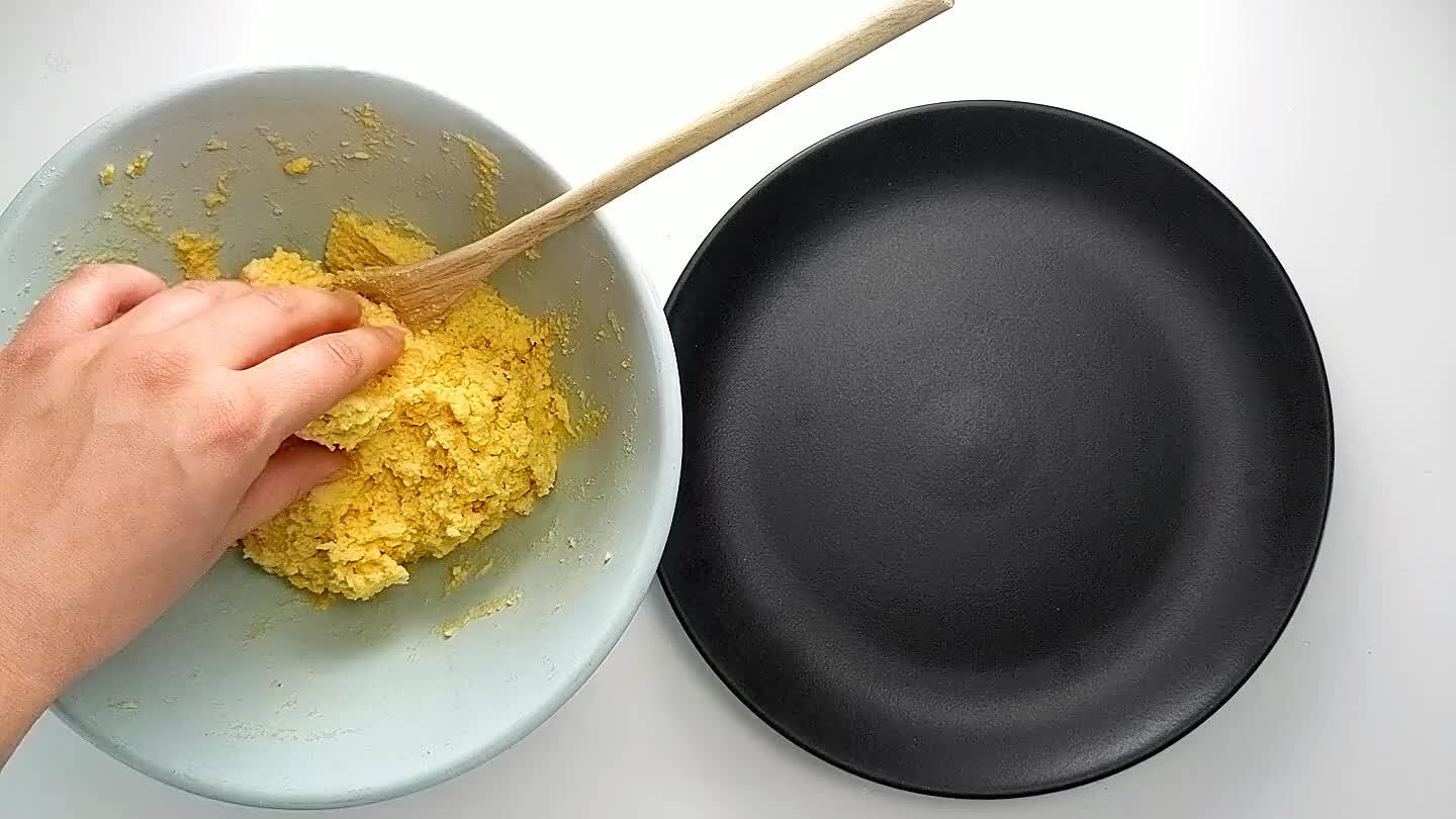 sticking while you prepare the pan.