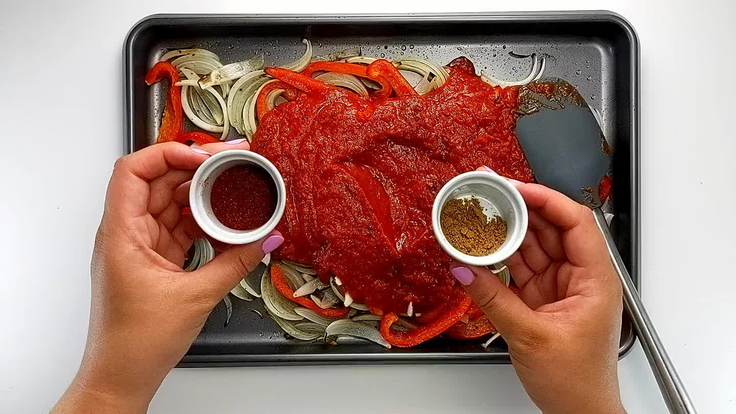 corporate. Spread out on the pan.