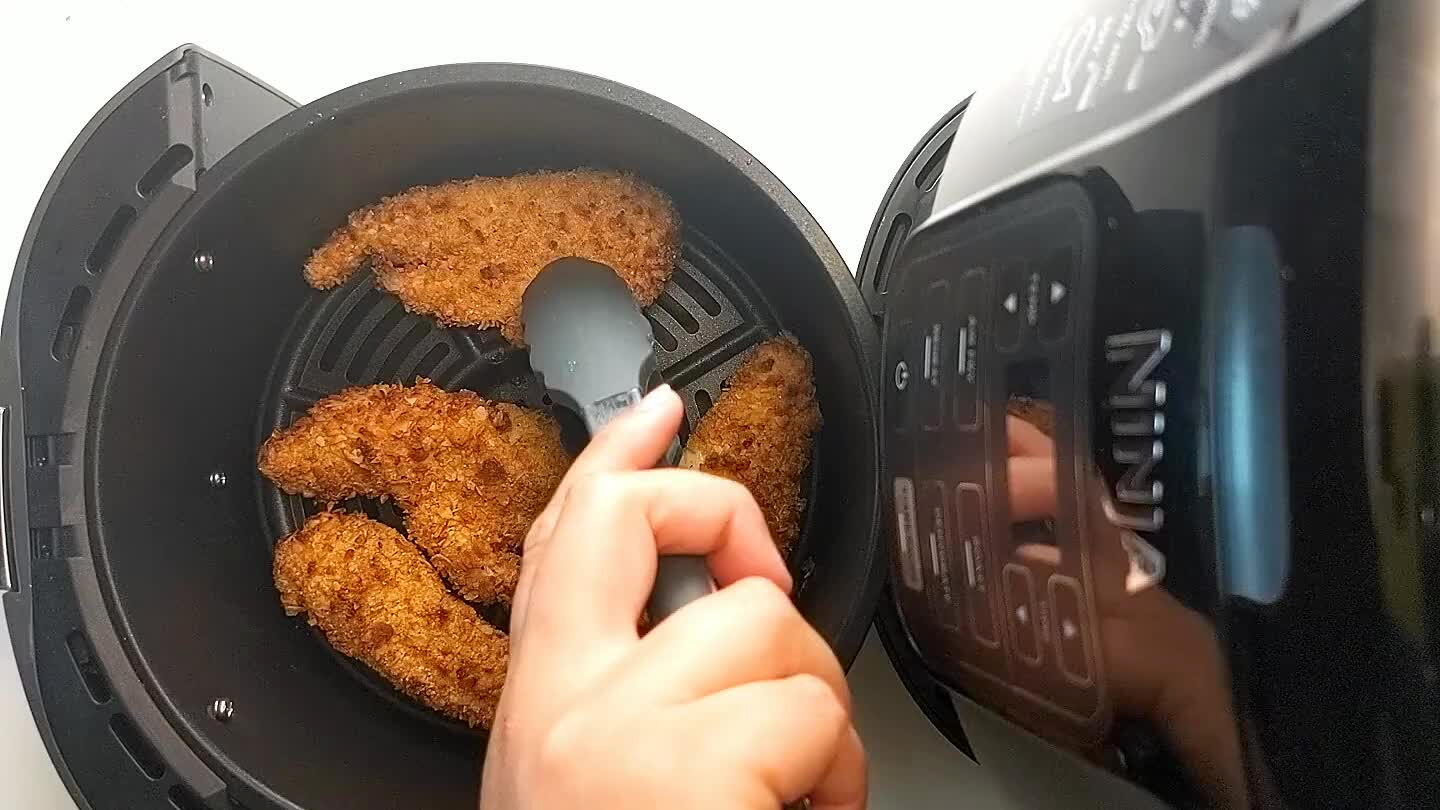 ternal temperature of the chicken hits 165 °F and edges are crispy.