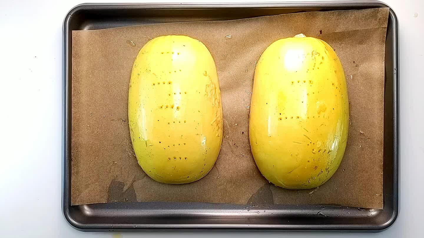 quash flesh. This squash is best if not overcooked since it will get mushy, so I recommend cooking less rather than too much!