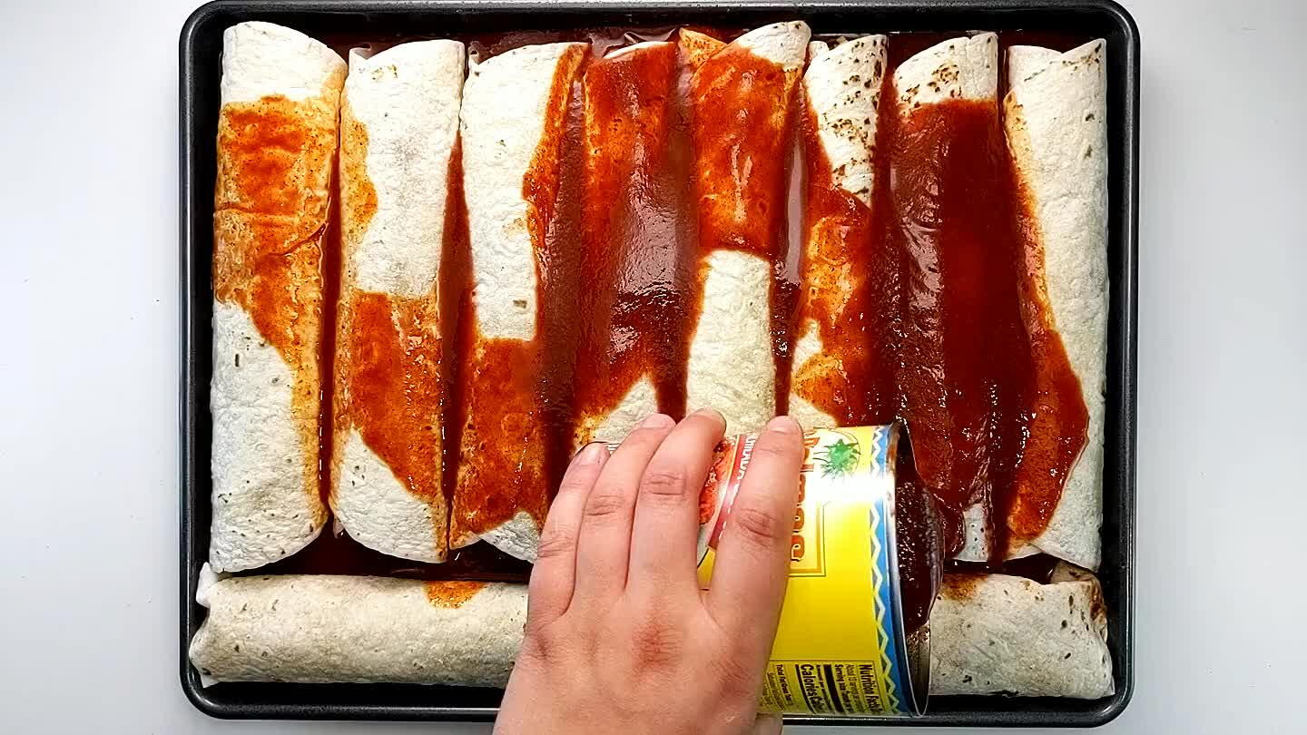 of the tortillas. Sprinkle with the remaining cheese.