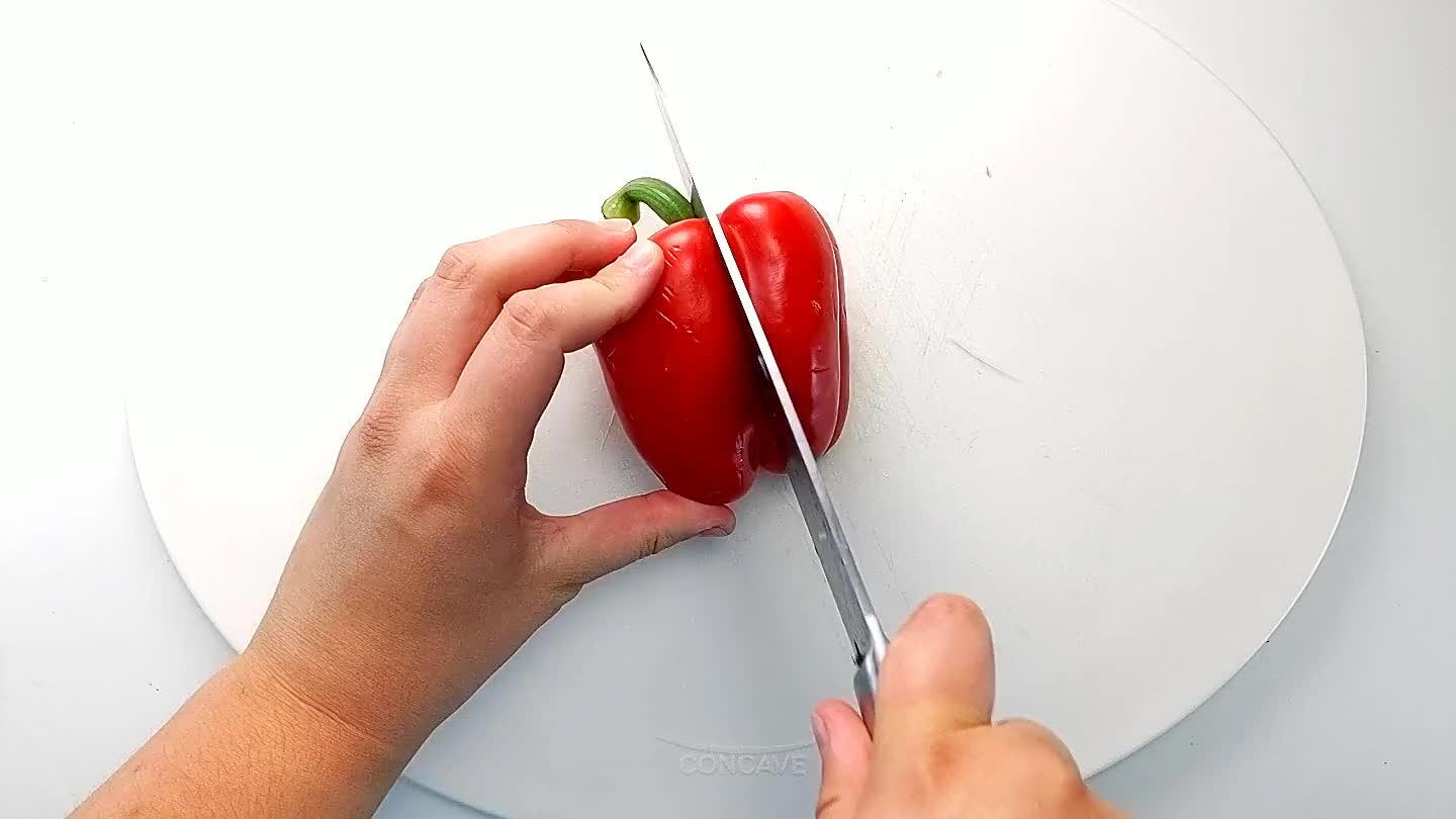 trips and then cut those in half.
