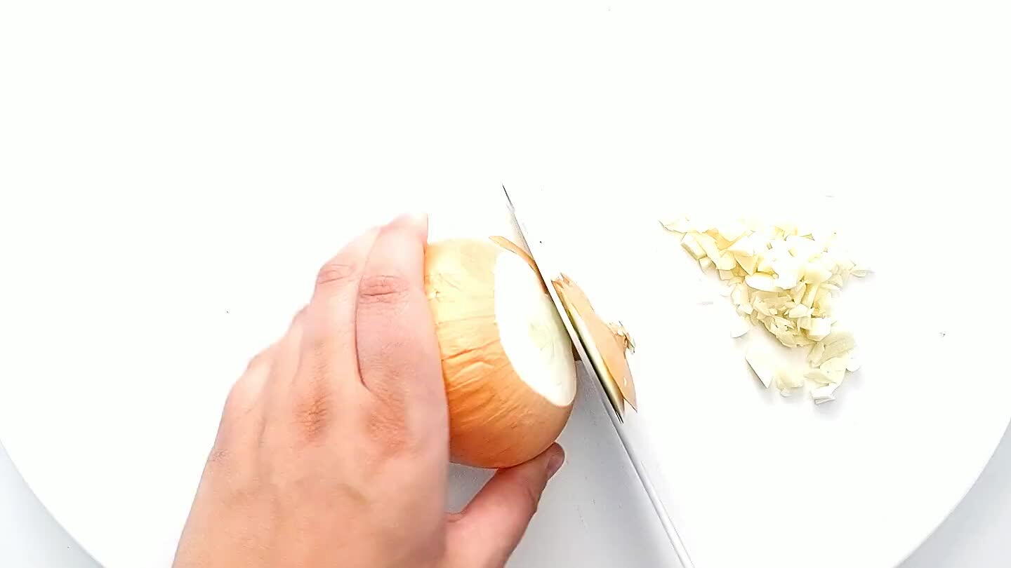 o half moons and cut those in half.