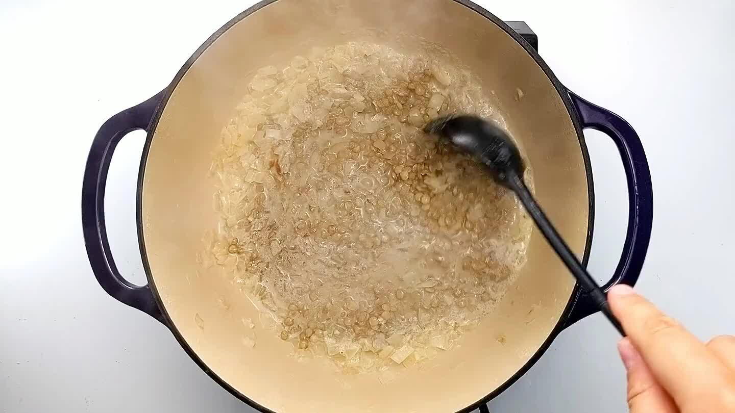 r about 30 minutes or until the lentils are softened and the liquid is mostly absorbed.