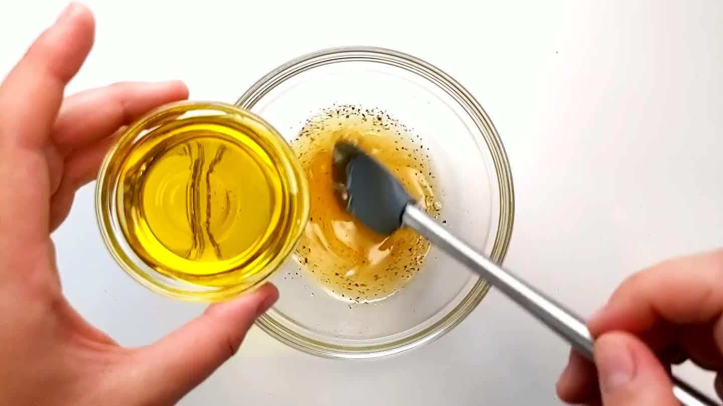 o so. To emulsify the dressing, you can use an immersion blender. Otherwise, you can just stir it well before pouring onto the salad.