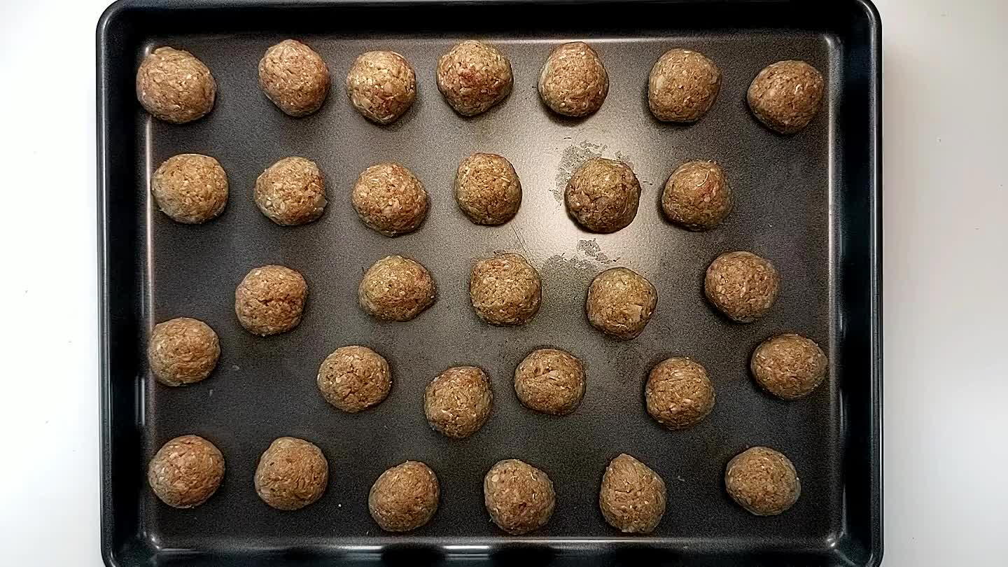 side halfway through baking.