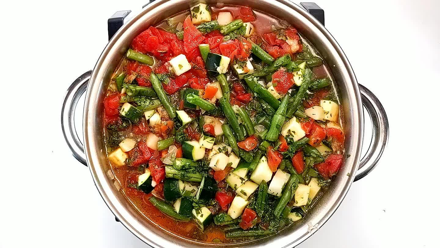 for about 15-20 minutes or until the potatoes are cooked through. Add more broth, salt, and pepper to taste as needed!